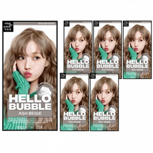 Mise-en-scene Hello Bubble Tinta per Capelli Grigio Beige 6 Pezzi Semi-Permanente Scontata - Product Image 1