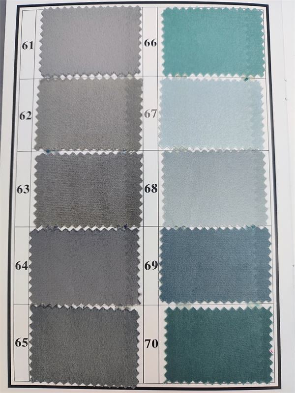 Plain Holland Velvet Colour Card(Matte Feel)