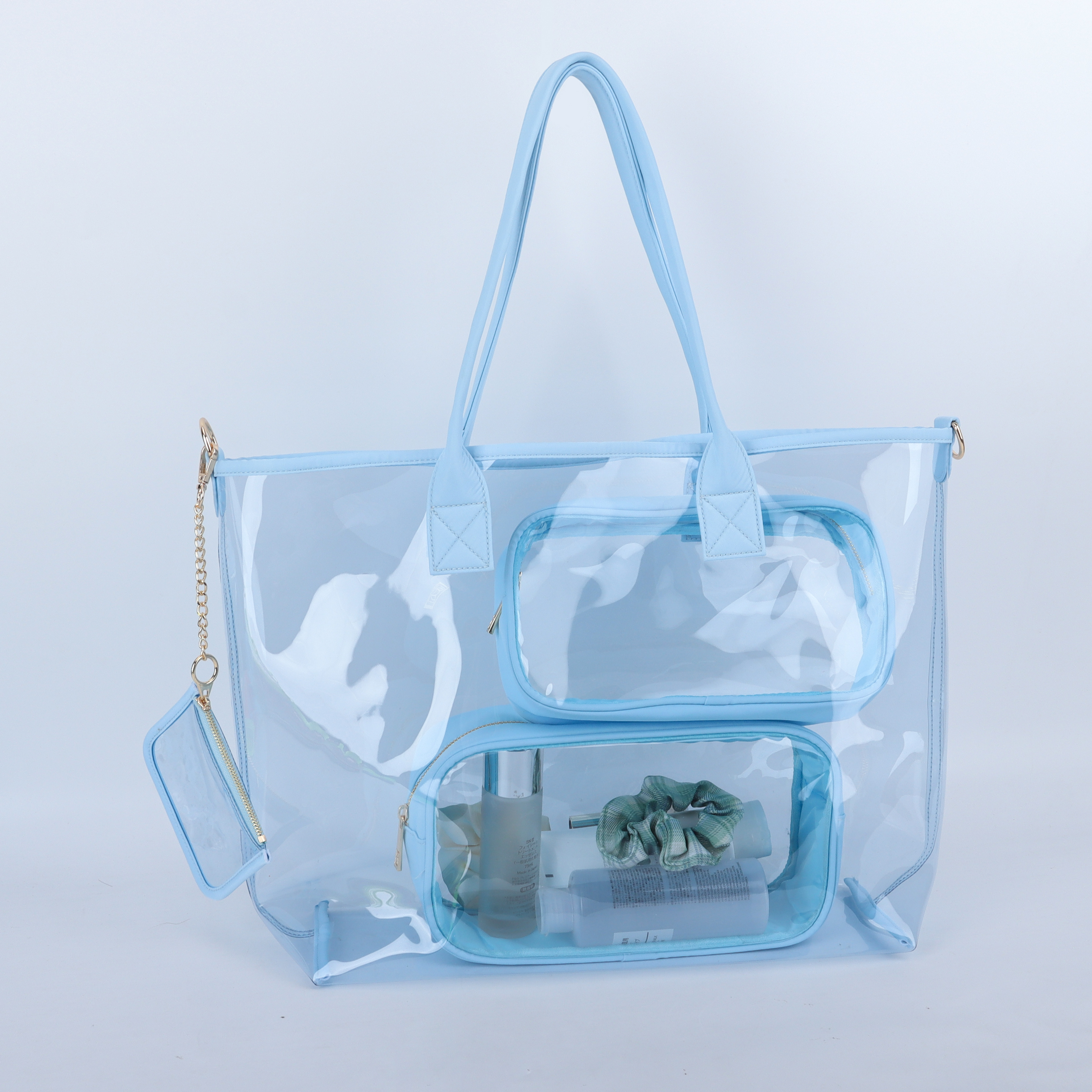 トートバッグ [PEARLY GATES] Palm key ring mesh silicone 2way tote bag 61j6ln8beBL._UY900_.jpg