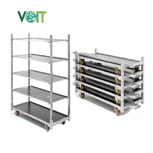 <span class=keywords><strong>Chariot</strong></span> de transport et d'entretien <span class=keywords><strong>à</strong></span> quatre roues pour marché fermier, serres et plantes - Product Image 1