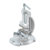 Étau de banc rotatif à 360° de précision, corps en aluminium, mâchoires de 77 mm, OEM BG-6250, pour bricolage, travail du bois et usinage des métaux