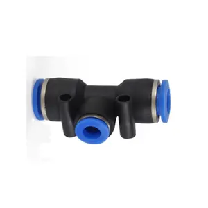 Pneumatic Push-in Fittings PEG Types 4 6 8 10 12 16mm Direct One Touch Change Size Reducing Tube Connector