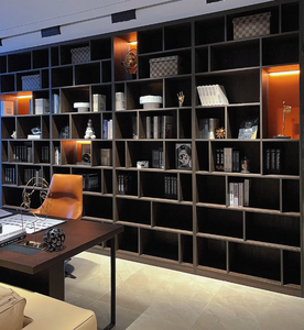 Librería de madera simple moderna, nuevo gabinete de almacenamiento decorativo para uso en el hogar, escuela, hotel o apartamento - Product Image 5