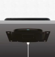 Chargeur sans fil intelligent dissimulé sous le bureau, longue portée 40 mm, pour mobile