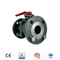 Vanne à boisseau sphérique en acier moulé WCC à bride NPT personnalisée, résistante au feu, pour gaz naturel, avec service de personnalisation du logo