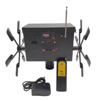 Machine à effets de scène sans fil télécommandée à deux roues, fontaine pyrotechnique froide rotative, machine à étincelles froides en métal