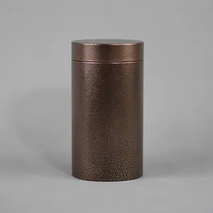 Customizable Capacity Metal Tin Rectangular Box Tinplate Material Rectangular Square Metal Canister