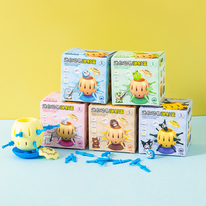 <b>Mini</b> Animal Catapult Egg Toy Set Plastic Prank Gift For Birthday Party Fun - Product Image 3