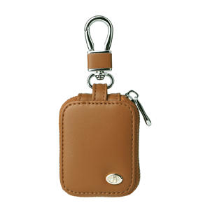 Funda Protectora de Cuero PU para <span class=keywords><strong>Airpods</strong></span>, Funda Universal para Auriculares, Accesorios, Carcasa con Llavero para <span class=keywords><strong>Samsung</strong></span> y Redmi - Product Image 2