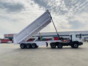 Высококачественный сверхмощный 3, 4 оси, 40, 60 куб. М, сверхмощный задний самосвал, полуприцеп, конкурентоспособные цены - Product Image 4