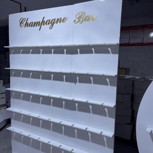 Eleganti decorazioni di nozze moderne per lo sfondo di eventi Champagne tenda di cartone di imballaggio - Product Image 3