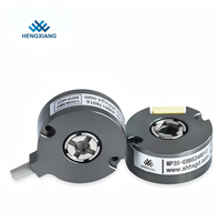 Hengxiang MP35 Encodeur Absolu à Arbre Creux à Passage Unique 35mm, Résolution SSI Personnalisable 18 bits, IP50