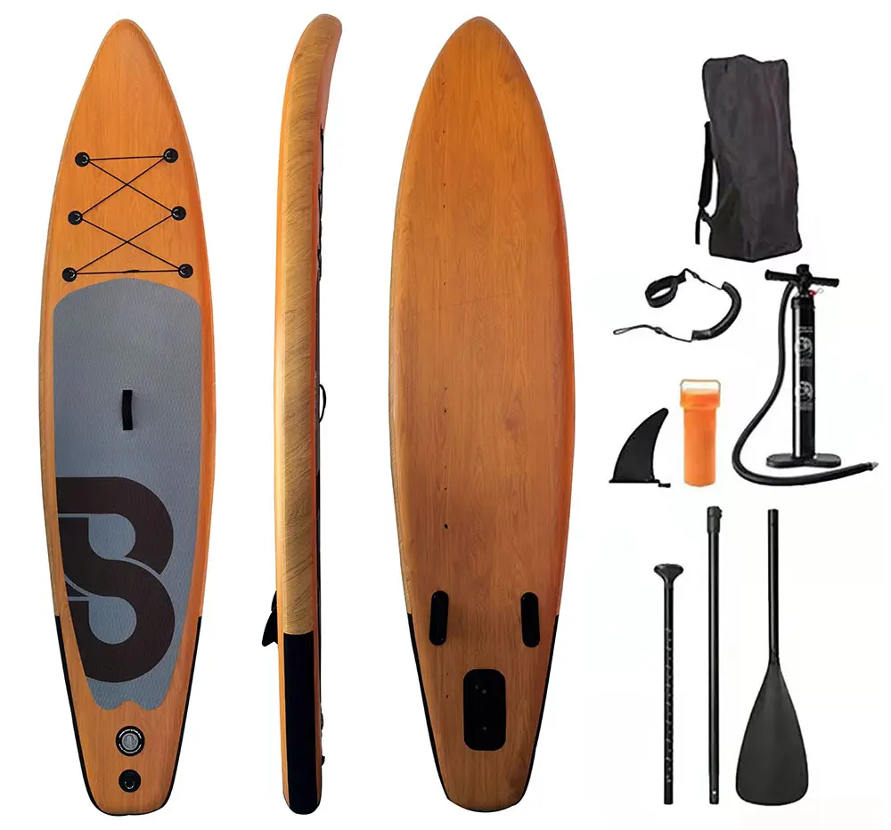 Wassersport-Paddle-Board Leichtes aufblasbares Paddle-Board