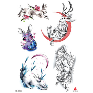 Autocollants de <span class=keywords><strong>tatouage</strong></span> imperméables pour le corps en gros faux tatouages temporaires pour hommes et femmes - Product Image 2