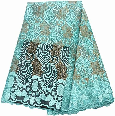 Multicolor Embroidered Lace Sequins Mesh Embroidered