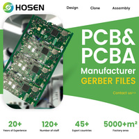 PCBA Multicapa de Interconexión de Alta Densidad y Alta Frecuencia Rogers de 12 Capas Personalizada a Precio de Fábrica para Dispositivos y Sensores de Hogar Inteligente