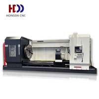 Torno CNC de alta resistencia CK61100 totalmente automático, máquina de corte de metal horizontal de gran tamaño, sistema de estructura de bancada plana