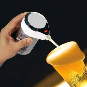 Automatische Ultrasone Mini Bier Dispenser Schuimer Voor Thuisfeest Bier In Blik Of Fles