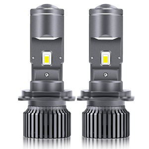 H4 bola lampu LED, Kit bohlam proyektor Mini lensa proyektor H4, LED cahaya kabut H4/9003/HB2 Canbus Hi/<span class=keywords><strong>Lo</strong></span> - Product Image 3