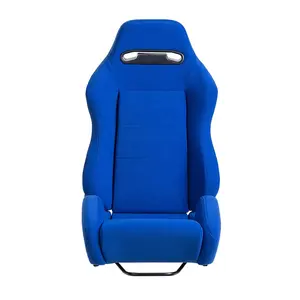 אוניברסלי סיבי פחמן באיכות גבוהה דלי סימולטור יוקרה מכונית ספורט סגנון כחול מושב מירוץ