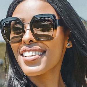 Gafas de Sol Cuadradas Extra Grandes de Moda 2019, Gafas de Sol Vintage de Lujo para Mujer con Protección UV400 - Product Image 2