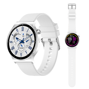 Pas cher rond BT appel montre intelligente KR08 avec véritable test de fréquence cardiaque dafit APP 230 longue durée de vie de la batterie <span class=keywords><strong>ladt</strong></span> bracelet smartwatch PK KC08 - Product Image 6