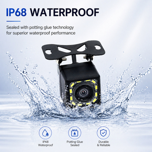 Cámara de Visión Trasera Deyongwang CT1 AHD 720P con Visión Nocturna, LED, Impermeable, 170 Grados, 4/8 LED, CCD, DC 12V, RCA - Product Image 3