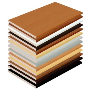 Keway 14 "x 48" Paneles de estantes laminados de melamina 3/4 "de espesor Blanco, Arce, Armario de cerezo Slatwall Estante de almacenamiento de madera