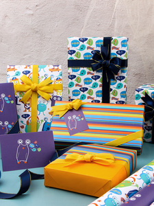 Wholesale 80g <b>Birthday</b> Art <b>Paper</b> Tissue 43*300cm Gift Luxury Custom Packaging <b>Wrapping</b> <b>Paper</b> Roll - Product Image 6