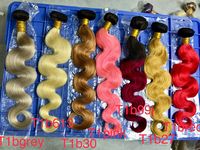 Extensions de cheveux brésiliens colorés 100 % Remy, alignées aux cuticules, naturelles et vierges, en gros FH