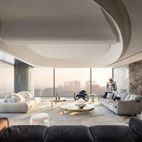 Meubles de luxe pour hôtel Songdesign, ensemble de chambre moderne 5 étoiles, ensemble complet pour salon, écologique, taille/couleur personnalisées