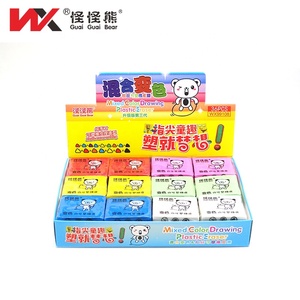 Gommes à animaux en <span class=keywords><strong>argile</strong></span> pour étudiants, gommes en plastique pour peinture, cadeau pour enfants, ensemble de papeterie scolaire, gomme à crayon - Product Image 1