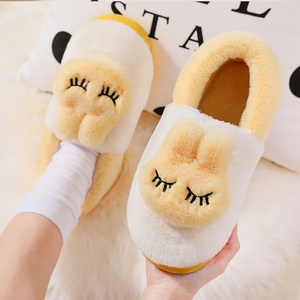 <span class=keywords><strong>Invierno</strong></span> cálido niñas mujeres borrosa suave conejo de peluche de juguete cerca de la <span class=keywords><strong>casa</strong></span> de animal <span class=keywords><strong>zapatillas</strong></span> de interior zapatos - Product Image 1