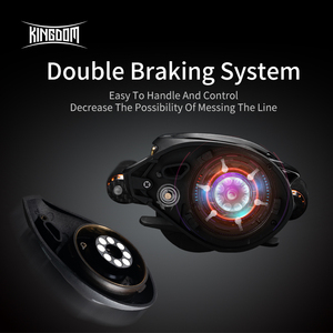Kingdom SPEED Máy Câu Quay Bằng Carbon Cao Đúc Máy Câu Máy Câu Tốc Độ Cao Kéo 5Kg Máy Câu - Product Image 2