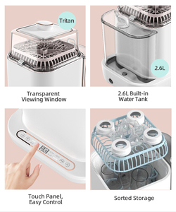 <span class=keywords><strong>เครื่อง</strong></span>ล้าง<span class=keywords><strong>ขวด</strong></span><span class=keywords><strong>นม</strong></span>อัตโ<span class=keywords><strong>นม</strong></span>ัติ 4 ชุด ขนาด 2.6 ลิตร 530 วัตต์ พร้อมฟังก์ชั่นฆ่าเชื้อ - Product Image 6