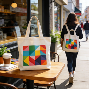 Factory Customization Fashion <b>Tote</b> Canvas Personalized Shoulder <b>Bag</b> with Zipper Closure for Travel Women's Reusable Shopping <b>Bag</b> - Product Image 4