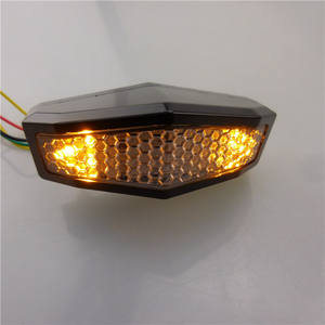 Phare LED pour moto, feux arrière de moto, feux de freinage, lumière LED multifonction - Product Image 4