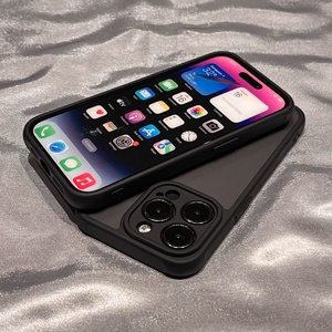 Coque antichoc noire en TPU+<span class=keywords><strong>PC</strong></span> à toucher doux avec anneau magnétique pour chargement sans fil HONOR X9D X70 X70 Pro MAX - Product Image 4