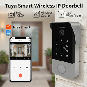 Sonnette de porte intelligente Hiwink pour iOS et Android, écran tactile, acier inoxydable, interphone <span class=keywords><strong>vidéo</strong></span> WiFi extérieur, détection de mouvement - Product Image 3