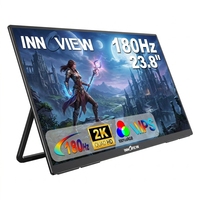 23,8 Zoll Innoview Tragbarer IPS-Monitor 180Hz 100% sRGB Mit Type-C HDMI für Laptop PC und Gaming