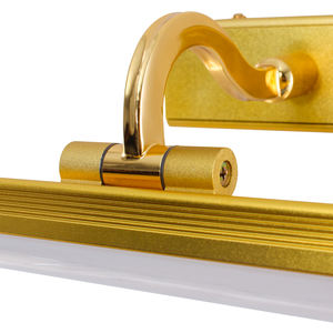 Lampe murale LED MT-190 12W pour peinture artistique avec abat-jour doré/noir doré, indice de protection IP44, pour salle de bain et salon - Product Image 5