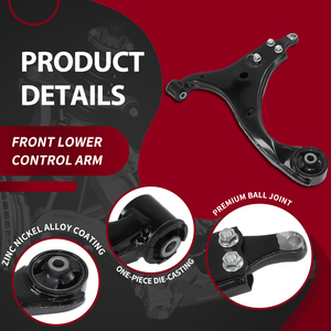 Kit de Brazos de Control Delanteros Frenzybro, Incluye Barra Estabilizadora y Barra de Acoplamiento para Kia Forte/Koup EPS 2010-13, SKU SCAK27051010-A, OE 545001M100 - Product Image 4