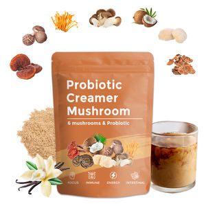 Crema de café probiótica con 6 hongos adaptogénicos orgánicos con cola de pavo Shiitake Reishi MCT aceite de vainilla crema de café - Product Image 2