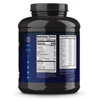 Poudre de Protéine de Lactosérum Végétal/De Riz d'Origine Tibétaine Personnalisée avec Vitamines - Gainer de Masse Musculaire Saveurs Vanille-Chocolat 300g Dose 24