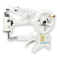 Machine à coudre industrielle JUKKY 2972 pour la réparation de chaussures, machine à coudre électrique rotative pour la réparation de chaussures