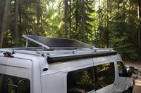Support solaire en alliage d'aluminium anodisé durable pour système d'installation de panneaux photovoltaïques montés sur toit pour caravanes et camping-cars Zhongxin