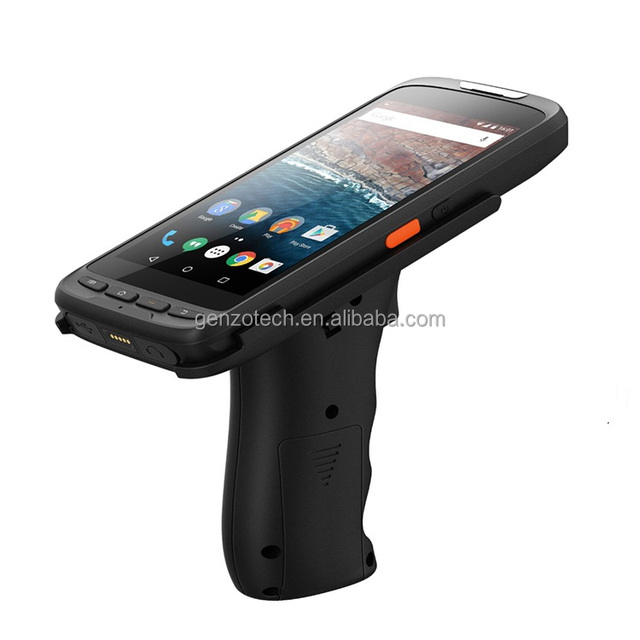 GENZO Factory Inventory Android 14 4G RFID Waterproof Mobile Data Terminal Industrial Handheld Rugged PDAS