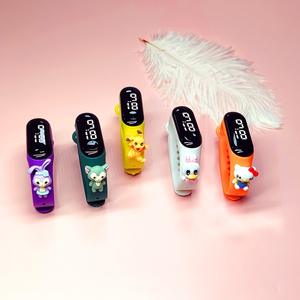 นาฬิกาเหล็กลายมนุษย์แมงมุมการ์ตูนนาฬิกาเด็กดิจิตอลอัจฉริยะนาฬิกาของเล่นนาฬิกาหน้าจอ LED กันน้ำ M3 - Product Image 6