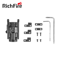 1000流明通用战术手电筒，带绿色激光组合光束，IP66防水，锂电池，CE ROHS认证