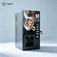 Machine à café automatique compacte, petite en taille, idéale pour les bureaux et les mini-cafés.